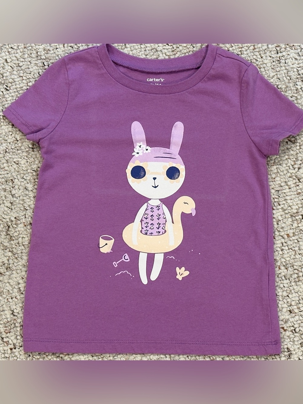 Bundle of 4 T-shirts for girls in size 5T. (GAP, Cat & Jack, Disney, & Carter’s) - Picture 13 of 15